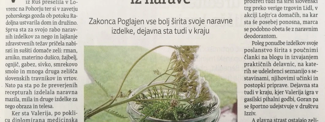 Zdravilna moč iz narave