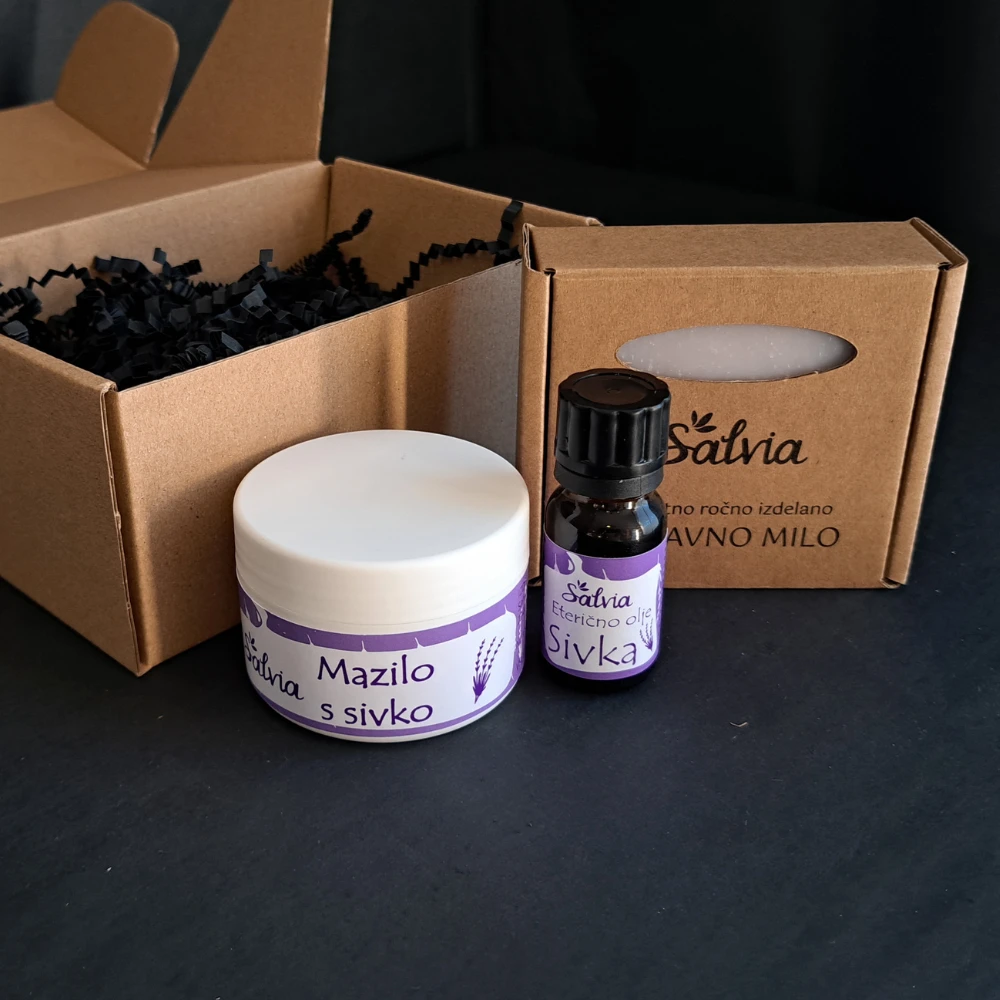 SIVKIN PAKET | Darilni paket Salvia