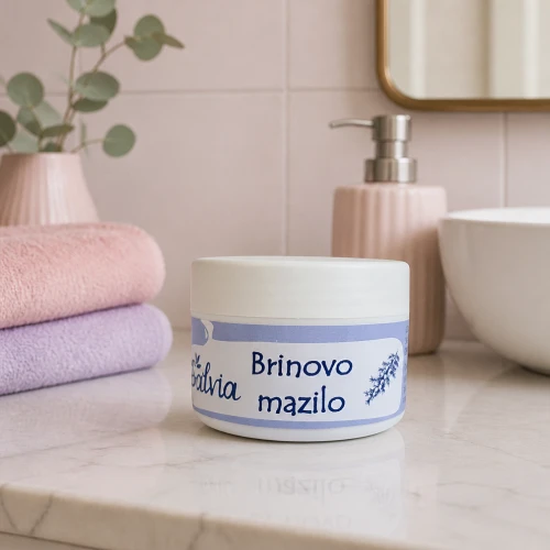 Brinovo mazilo | naravno aromatično mazilo za nego in masažo kože