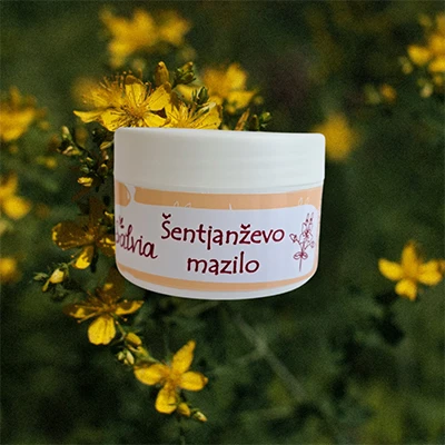 Šentjanževo mazilo - posoda kreme
